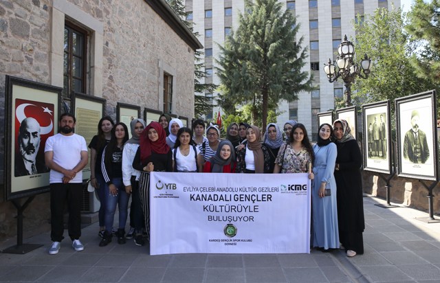 Kanadalı Türk gençler Konya’yı gezecek