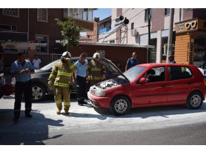Dikkatli sürücü faciayı önledi