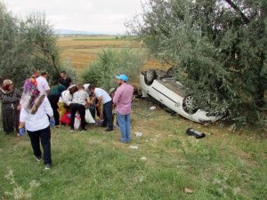 Afyonkarahisar’da trafik kazası: 2’si çocuk 4 yaralı