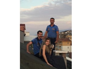 Yavru kedi 2 gündür mahsur kaldığı yerden kurtarıldı