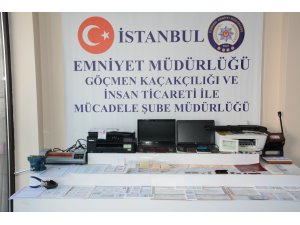 İstanbul'da sahte pasaport operasyonu