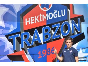Hekimoğlu Trabzon FK’nın genç savunma oyuncusu Miraç’ın şampiyonluk hayali