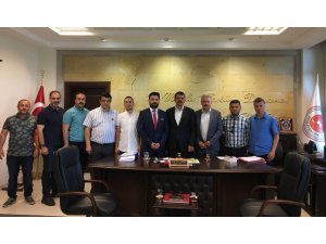 Nevşehir Belediyespor Yönetimi Başsavcı Şahin’i ziyaret etti