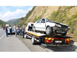 Samsun’da trafik kazası: 3 yaralı