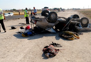 Konya'da trafik kazası: 2 ölü, 5 yaralı