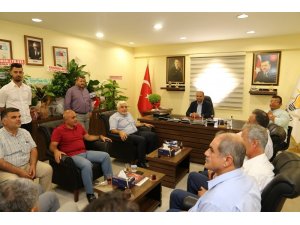 Ak Parti İl Başkanı Karataş’a hayırlı olsun ziyareti