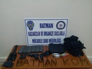 Batman’da evden cephanelik çıktı