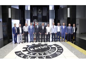 AKİB Mobilya İhracatçıları Birliği’nden KAYSO’ya Ziyaret