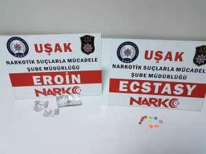 Uşak’ta uyuşturucu operasyonu; 15 gözaltı