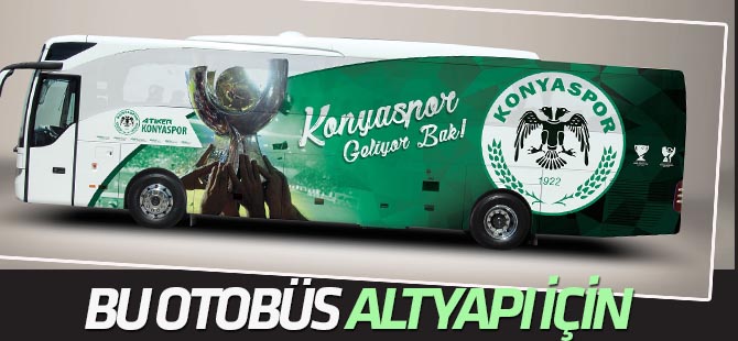 Konyaspor Futbol Gelişim Akademisine yeni otobüs