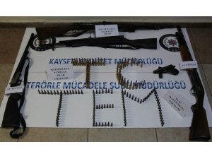 PKK/KCK operasyonunda Mauser silah ele geçirildi
