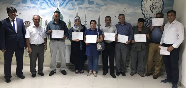 Denetimli serbestlik yükümlülerine sığır yetiştiriciliği kursu