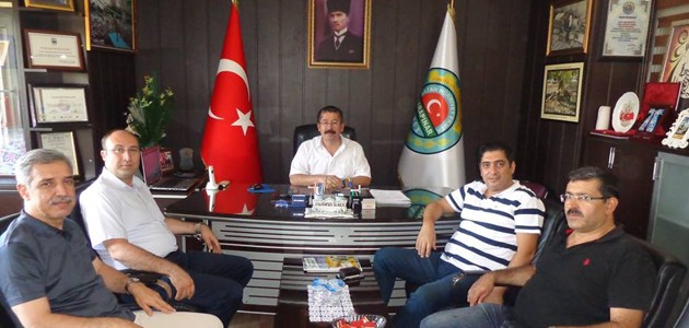 KOP Başkanı Bostancı Karapınar'ı ziyaret etti