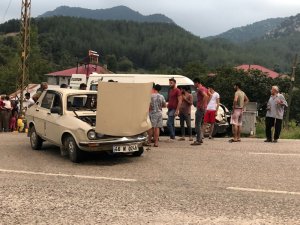 Andırın’da trafik kazası: 3 yaralı