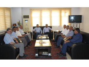 Aydın esnaf temsilcileriyle bir araya geldi
