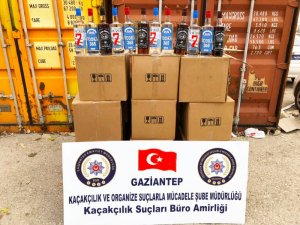 Gaziantep’te sahte alkol operasyonu