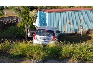 Akçakoca çevre yolunda kaza: 1 yaralı