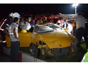 Malatya’da feci kaza : 2 ağır yaralı