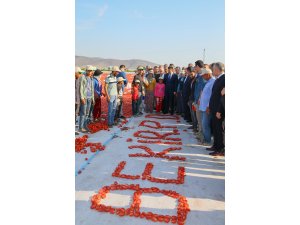 Bakan Pakdemirli tarlada tarım işçileriyle kahvaltı yaptı