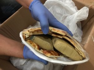 Çörek arası eroin sevkıyatı