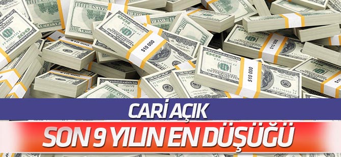 Son 9 yılın en düşük haziran cari açığı