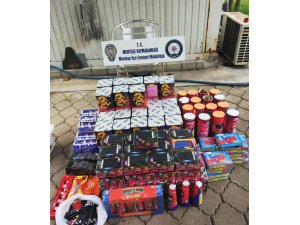 Muğla polisinden patlayıcı ve ateşleyici madde denetimi