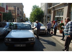 Tekirdağ’da mahalle muhtarı kaza geçirdi
