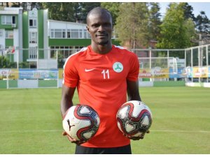 Giresunspor’un gol umudu Abiola lige hazır
