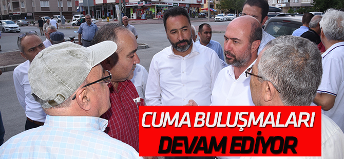 Pekyatırmacı, Cuma buluşmaları'na devam ediyor