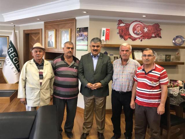 Emekliler'den Teşekkür Ziyareti