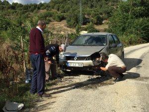 Kastamonu’da iki otomobil çarpıştı: 1 yaralı