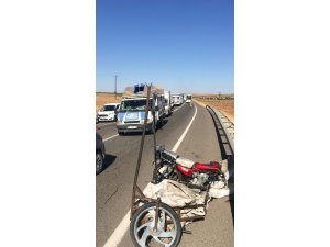 Şanlıurfa’da trafik kazası: 1 ölü, 2 yaralı