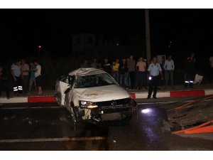 Çan’da trafik kazası: 1 yaralı