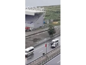 Kurbanlık boğa Trabzon’da kazaya neden oldu: 5 yaralı
