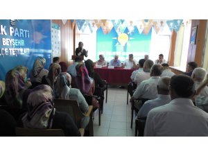 AK Parti'den Beyşehir'de Danışma Meclisi toplantısı