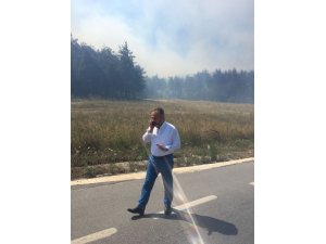 Bursa’daki orman yangını devam ediyor