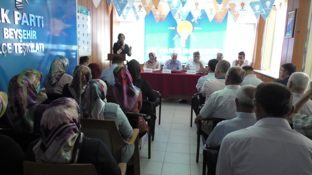 Beyşehir Danışma Meclisi Toplantısı Yapıldı