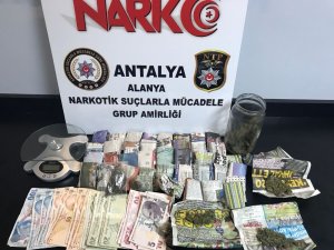 Alanya’da uyuşturucu operasyonuna 1 tutuklama