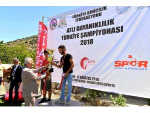 Atlı Dayanıklılık Yarışları Türkiye Şampiyonası Isparta’da tamamlandı