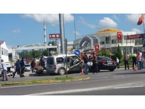 Çarşamba’da kaza: 4 yaralı