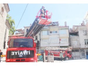 Tavşanlı’da yangın