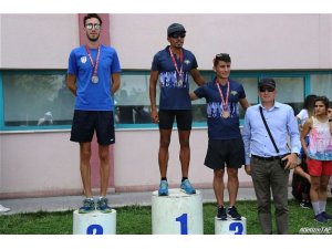 Ayvalıklı atlet Çorum’da birinci oldu