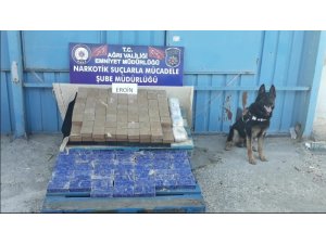 Ağrı’da 102 kilo 372 gram eroin ele geçirildi