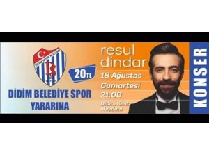 Resul Dindar, Didim Belediyespor için söyleyecek