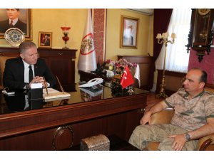 Albay Şen'den Vali Gül'e veda ziyareti