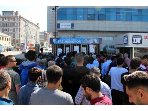 Erzurum’da Beşiktaş maçı biletlerine yoğun ilgi