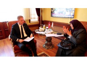 Vali Gül'e ziyaretler