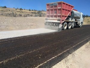 Beyşehir’de asfalt çalışmaları sürüyor