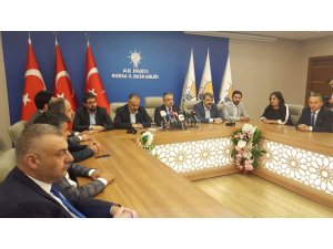 AK Parti Bursa’dan büyük kongreye büyük destek