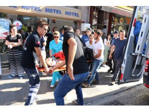 4 katlı apartmanın çatısından atladı